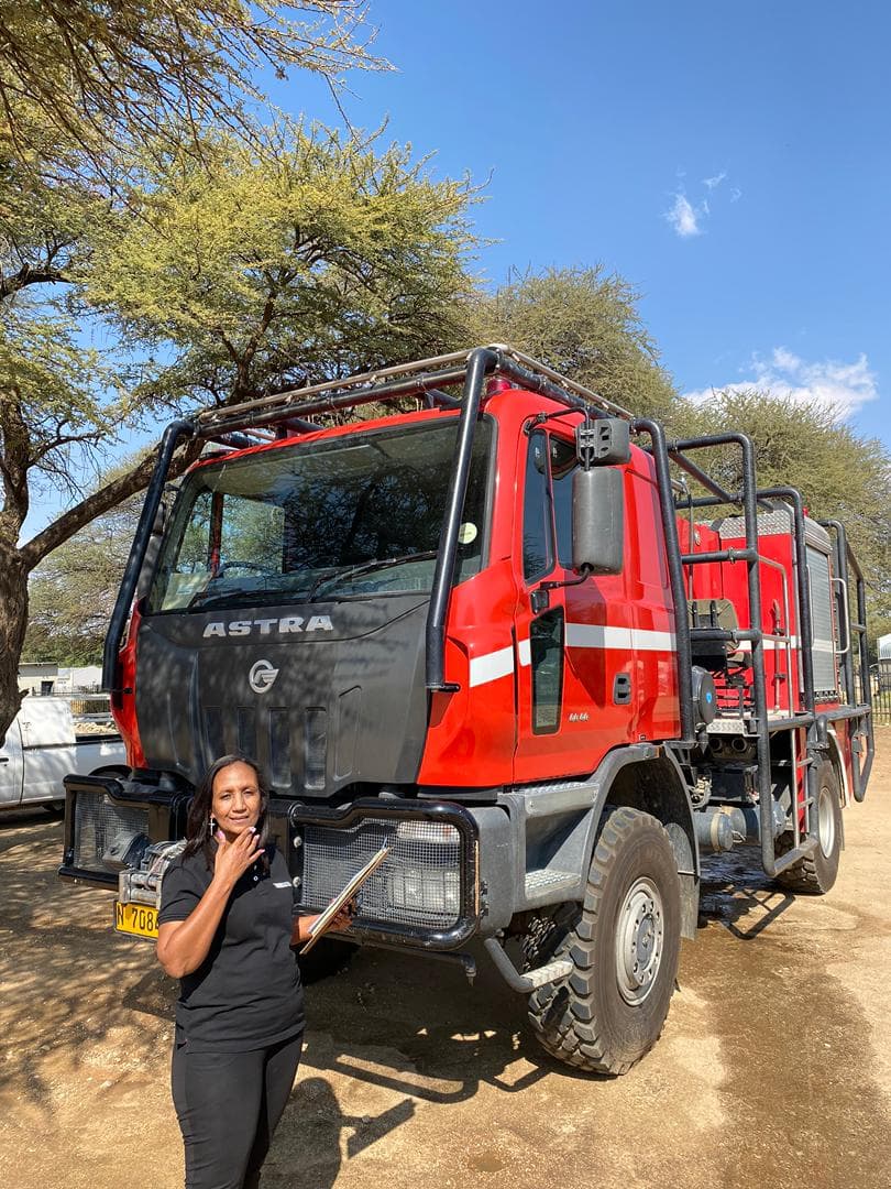 Khoisan Rapid Intervention Vehicle build for a government contract in Namibia